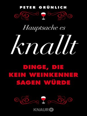cover image of Hauptsache, es knallt